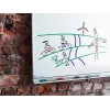 Marker Edding EcoLine 29 4 szt. Końcówka ścięta Czarny Niebieski Zielony Czerwony