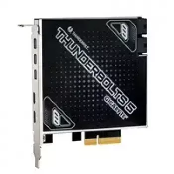 Karta rozszerzeń GIGABYTE Thunderbolt 5 PCIe 4.0 x4 z 3 wejściami Mini-DisplayPort