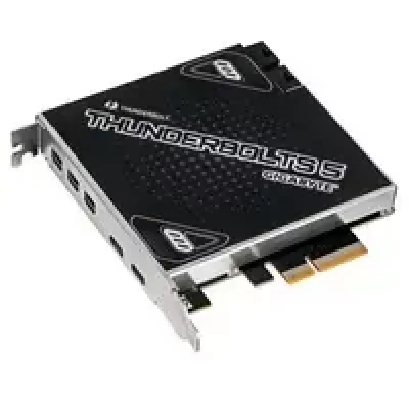 Karta rozszerzeń GIGABYTE Thunderbolt 5 PCIe 4.0 x4 z 3 wejściami Mini-DisplayPort