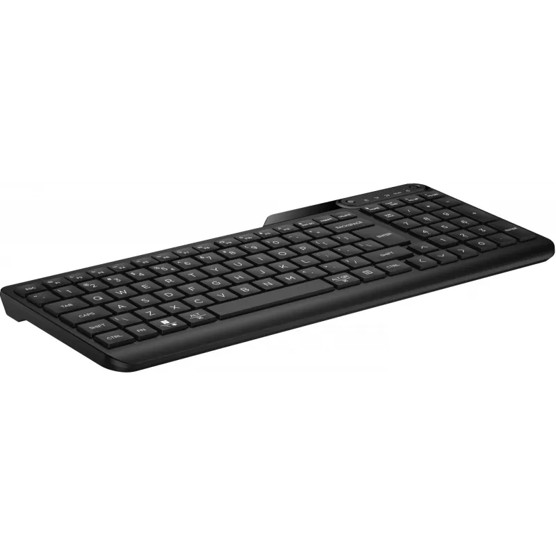 Bezprzewodowa klawiatura pełnowymiarowa HP 475 — dwutrybowa RF Wireless + Bluetooth, membranowa, czarna
