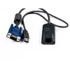 Vertiv Avocent MPUIQ-VMCHS interfejs/adapter kablowy typu gender changer VGA (D-Sub) USB 2.0 Czarny, Niebieski