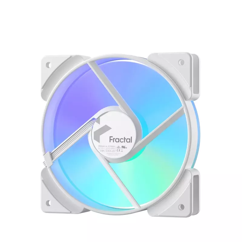 Wentylator Fractal Design Prisma AL-12 PWM 12 cm biały 500-2000 RPM