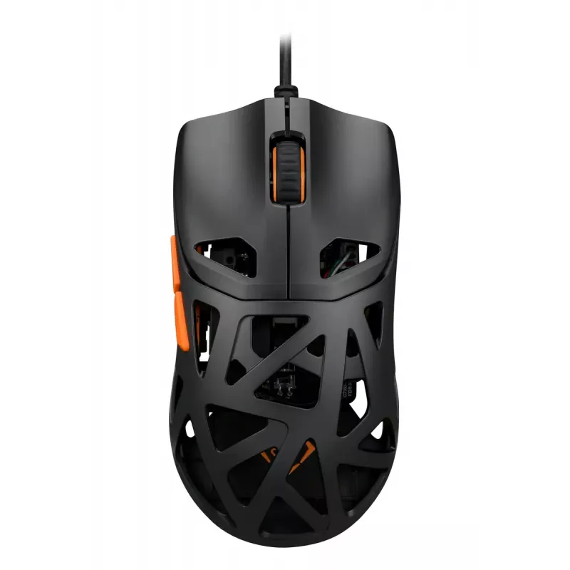 Mysz gamingowa DELTACO DM360 Ultra-Lightweight 47 g, 12 400 DPI, czujnik 3327