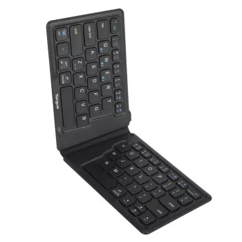 Targus AKF003UK klawiatura uniwersalna Bluetooth QWERTY układ brytyjski angielski czarna