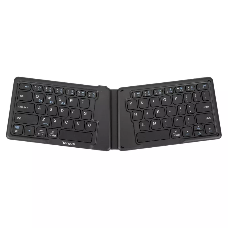 Targus AKF003UK klawiatura uniwersalna Bluetooth QWERTY układ brytyjski angielski czarna