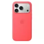 Silicone Case with MagSafe dla Apple iPhone 17 Pro — Bright Guava (czerwony) — Etui, pasuje do 16 cm (6,3 cala)