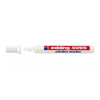 Chalk Marker Edding 4095 biały 10 szt.