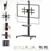 Techy ICA-TR46 wózek/stojak multimedialny Czarny Płaski panel