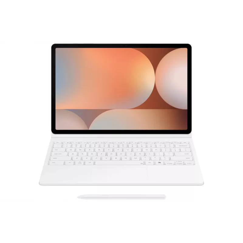 Etui z klapką Samsung EF-DX825 do Galaxy Tab S10+ S9+ S9 FE 12,4 cala białe