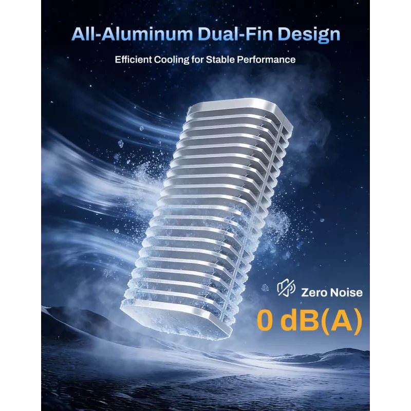 TerraMaster D1 SSD Pro Obudowa SSD Aluminiowa M.2