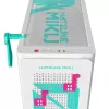 Obudowa PC ASUS A23 Hatsune Miku Edition — micro ATX / Mini-ITX, obsługa wentylatorów 120/140 mm, wnęki na dyski 2,5 cala i 3,5 cala, turkusowo/biała