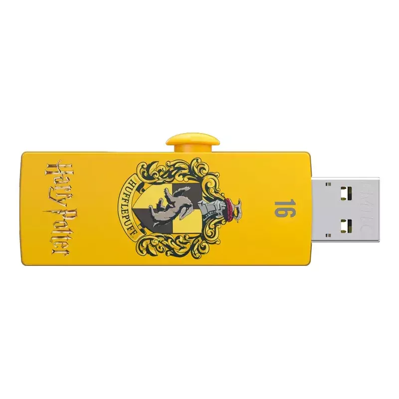 Pendrive EMTEC M730 Harry Potter 16 GB USB Typ-A 2.0 żółty, forma wysuwana