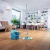 Zestaw do mycia podłóg Leifheit PowerClean M 1055510 ze ściereczką z mikrofibry i regulowanym uchwytem