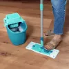Zestaw do mycia podłóg Leifheit PowerClean M 1055510 ze ściereczką z mikrofibry i regulowanym uchwytem