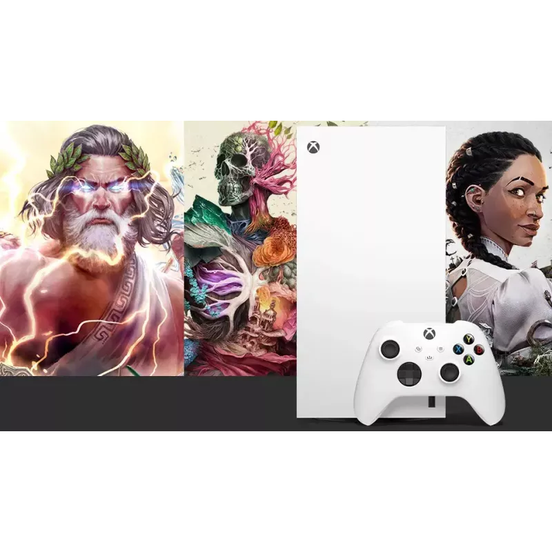 Konsola do gier Microsoft Xbox Series X Digital Edition — 1 TB SSD, 4K, Wi‑Fi, Ethernet, biała
