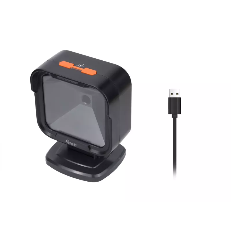 Stacjonarny czytnik kodów kreskowych Equip USB 2D omnidirectional desktop scanner 1MP