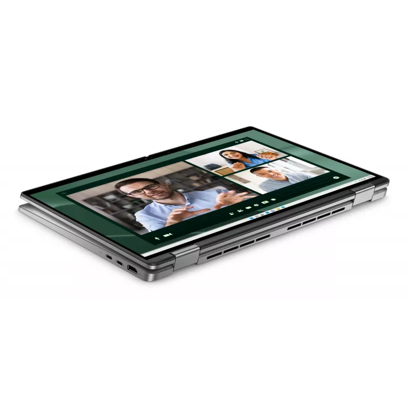 DELL Latitude 7450 2-in-1 Intel Core Ultra 7 165U Hybrydowy (2-w-1) 35,6 cm (14 cali) Dotykowy Full HD+ 16 GB LPDDR5x-SDRAM 512 GB SSD Wi-Fi 7 (802.11be) Windows 11 Pro Angielski Szary