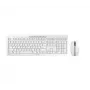 CHERRY Stream Desktop klawiatura z myszą Biuro RF Bezprzewodowy QWERTY US English Szary