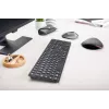 CHERRY KW 9100 cienki klawiatura Uniwersalna RF Bezprzewodowa + Bluetooth Czarna