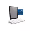 ACT Przenośna klawiatura Bluetooth Układ Azerty/BE Bezprzewodowa Biały 75%