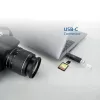 Czytnik kart ACT USB-C/USB-A 3.0 Czarny