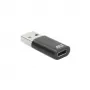 Adapter USB-A męski na USB-C żeński ACT AC7376 czarny