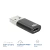 Adapter USB-A męski na USB-C żeński ACT AC7376 czarny