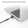 Adapter USB-A męski na USB-C żeński ACT AC7376 czarny