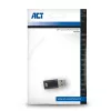 Adapter USB-A męski na USB-C żeński ACT AC7376 czarny