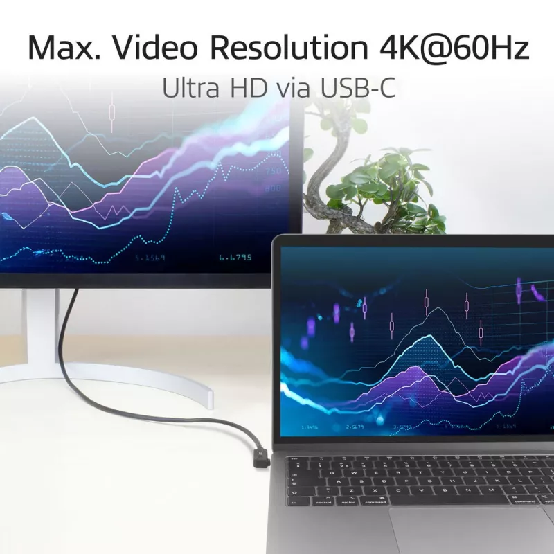 ACT USB 3.0 10Gbps 60W USB Type-C (prosty) do USB Type-C (kątowy lewy/prawy) Kabel, 0,5 metra