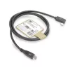 ACT USB 3.0 10Gbps 60W USB Type-C (prosty) do USB Type-C (kątowy lewy/prawy) Kabel, 0,5 metra