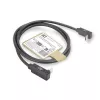 ACT USB 3.0 10Gbps 60W USB Type-C (kątowe w górę/w dół) do USB Type-C (kątowe w górę/w dół), kabel, 2 metry