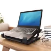 Podstawka pod laptop ACT z wentylatorem, 5-stopniowa regulacja wysokości, hub z 2 portami