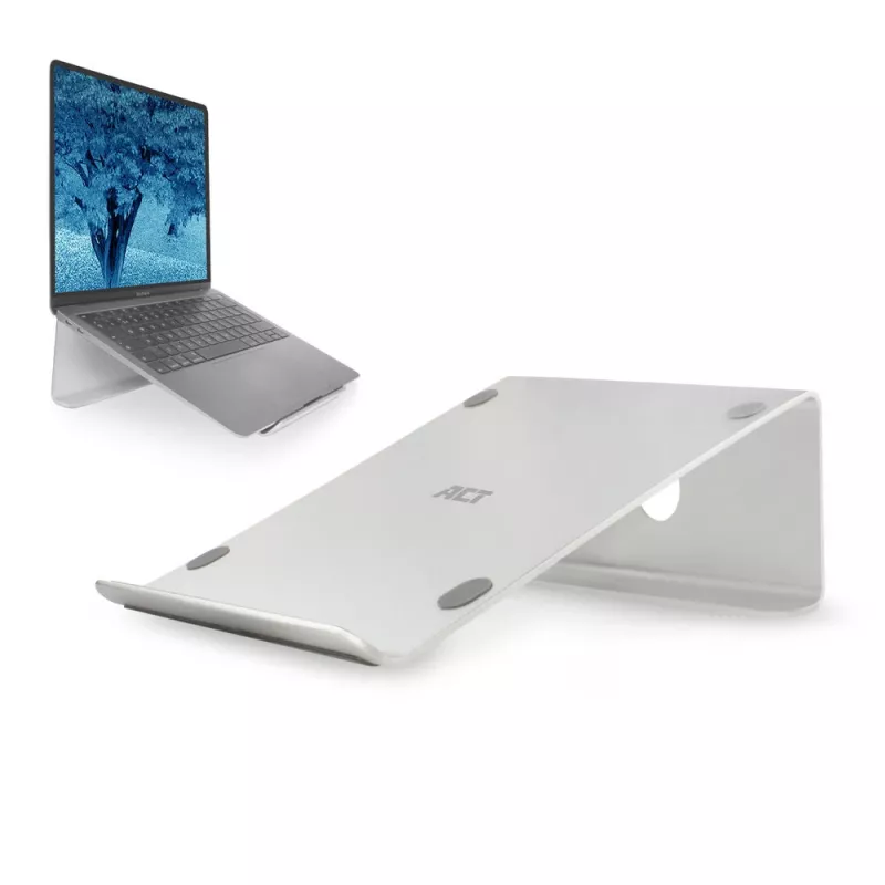 Podstawka pod laptopa ACT AC8115 Aluminium szary 190x260x90 mm