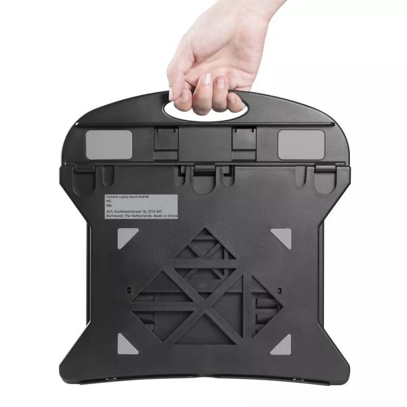 Podstawka pod laptopa ACT AC8150 Składana 7 regulowanych wysokości Czarna