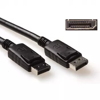 Kabel DisplayPort ACT 1 metr męski - męski, podłączony pin zasilania 20