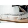Regulowana podstawka pod dokumenty BakkerElkhuizen FlexDesk 640 z ComfortRead