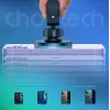 Magnetyczny uchwyt samochodowy na telefon CHOETECH do iPhone 12, kompatybilny z deską rozdzielczą/nawiewem, kompaktowy montaż