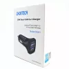 Ładowarka sieciowa CHOETECH C0051 dual USB-A 36W QC3.0, czarna