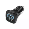 Ładowarka sieciowa CHOETECH C0051 dual USB-A 36W QC3.0, czarna
