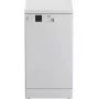 Wolnostojąca zmywarka cienki BEKO DVS05024W — 10 kompletów, 45 cm, 49 dB, klasa E