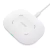 Podkładka do ładowania bezprzewodowego CHOETECH T550-F-v2 15W biała — Szybka ładowarka bezprzewodowa Qi 15W