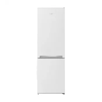 Lodówka BEKO RCSA270K40WN, wolnostojąca, 262 L łącznie (175 L chłodziarka / 87 L zamrażarka), 1708 mm, biała