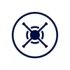 Electrolux EGE6172NOK płyta grzewcza Czarny Do zabudowy 60 cm Combi 4 strefa(y), Dotykowy i obrotowy