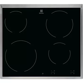 Electrolux EHF6240XXK Czarny Płyta ceramiczna do zabudowy 57,6 cm 4 strefy grzewcze