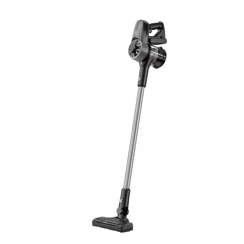 Odkurzacz pionowy 2-w-1 Electrolux EP31CB21GP zasilany baterią suchy cykloniczny bezworkowy 0,5 L 15 W szary, wolfram 2 Ah