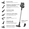 Odkurzacz pionowy 2-w-1 Electrolux EP31CB21GP zasilany baterią suchy cykloniczny bezworkowy 0,5 L 15 W szary, wolfram 2 Ah