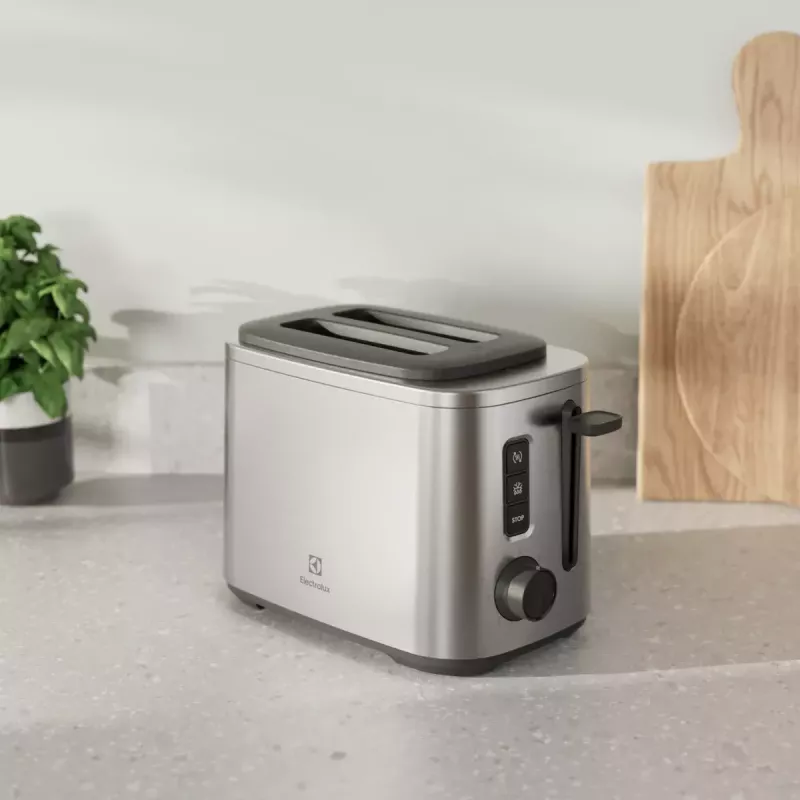 Toster Electrolux 910003704 E5T1-4ST 2 kromki 800 W Stal nierdzewna