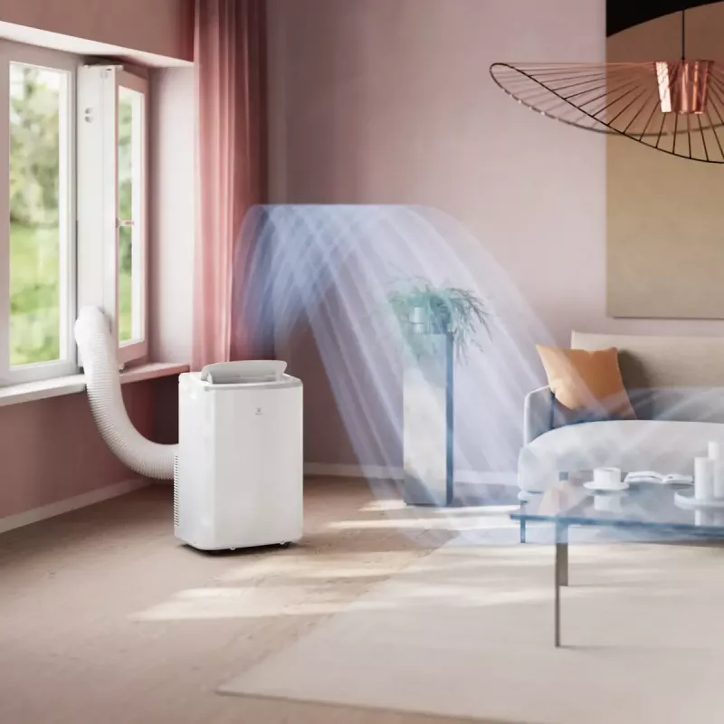 Electrolux EXP34U339HW przenośny klimatyzator 64 dB biały
