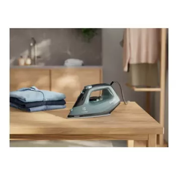 Electrolux E5SI2-6OG Żelazko parowe Stopa Glissium 2400 W Czarny, Ciemnozielony